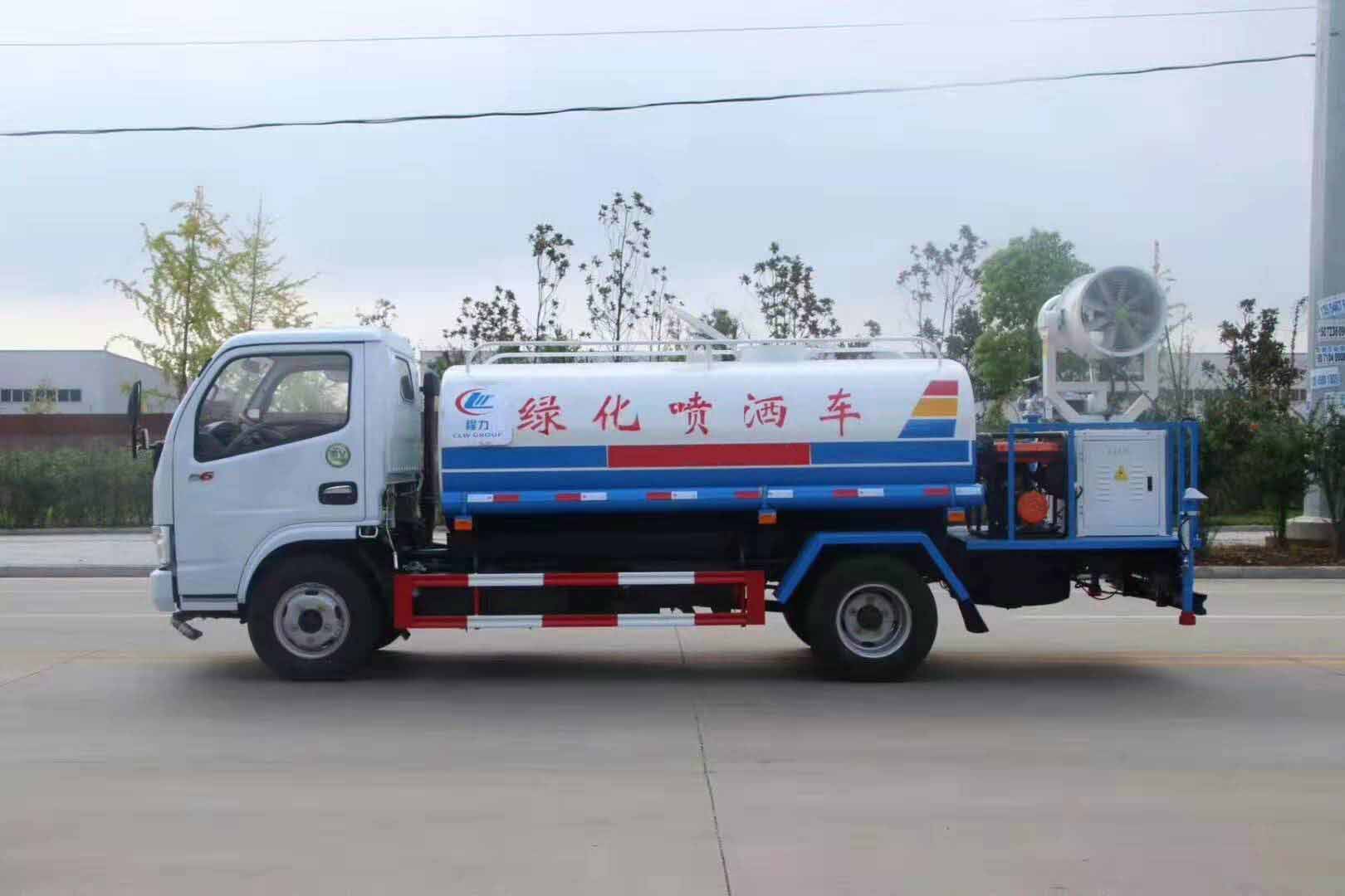 优发国际威牌东风5方雾炮洒水车